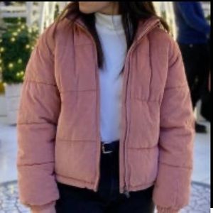 AE Corduroy Puffer Jacket